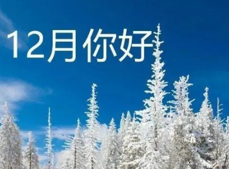 2021十一月再见十二月你好心情说说 十二月发朋友圈的短句1